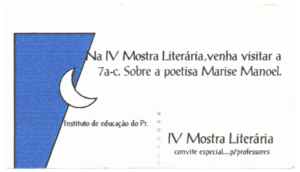 IV Mostra Literária